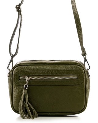 On My Own Crossbody Bag, Military Color