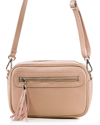 On My Own Crossbody Bag, Powdery Pink Color