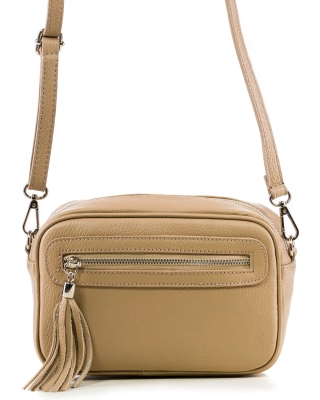 On My Own Crossbody Bag, Taupe Color