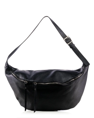 Platonic Bum Bag, Black Color