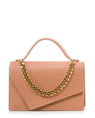Nessa Flap Bag, Powdery Pink Color