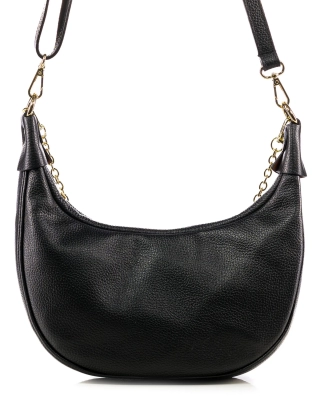Chantal Hobo Bag, Black Color