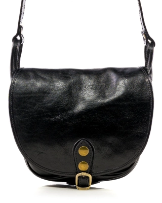 Not Happening Saddle Bag, Black Color