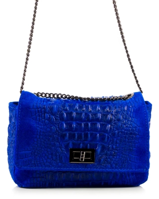 Owens Flap Bag, Blue Color