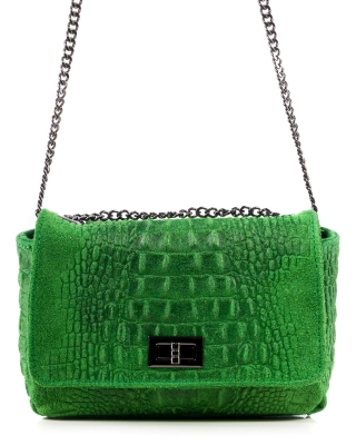 Owens Flap Bag, Green Color