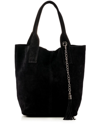 Quatro Tote Bag, Black Color