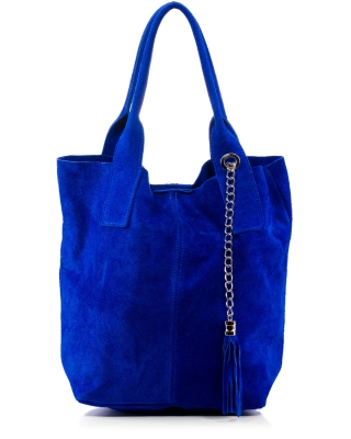 Quatro Tote Bag, Blue Color