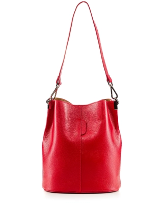 Model One Bucket Bag, Red Color