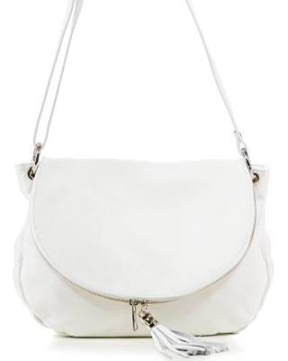 Suzie Crossbody Bag, White Color