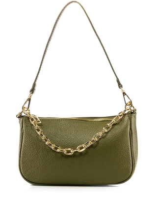 Pebbles Shoulder Bag, Military Color