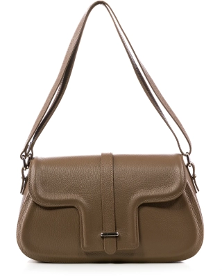 Nara Bag, Dark Taupe Color
