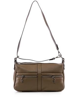 Tiara Bag, Dark Taupe Color