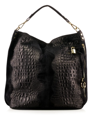 Lock To My Heart Bag, Black Color