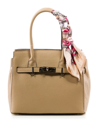 Kayla Mini Bag, Taupe Color