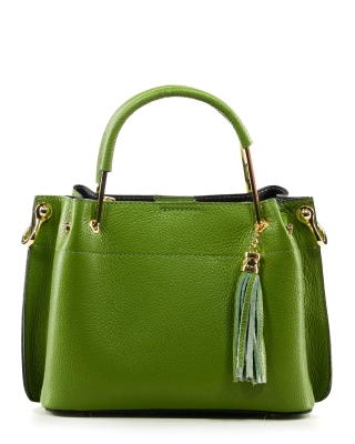 Bond Structured Tote, Avocado Color