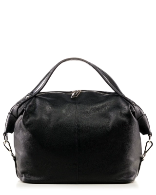 Very Nice Leather Bag, Black Color