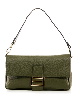 Lolly Flap Bag, Military Color