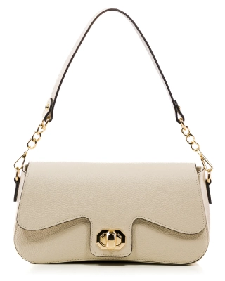 Be Free Flap Bag, Beige Color