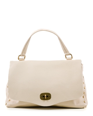 Ozzie Flap Bag, Beige Color