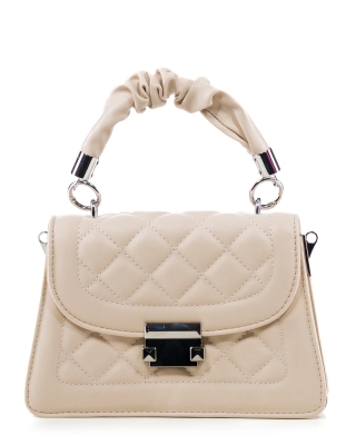 That Way Mini Flap Bag, Beige Color