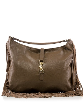Georgia Bag, Dark Taupe Color