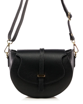 Routine Saddle Bag, Black Color