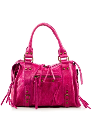 Focus Small Crossbody Bag, Fuchsia Color