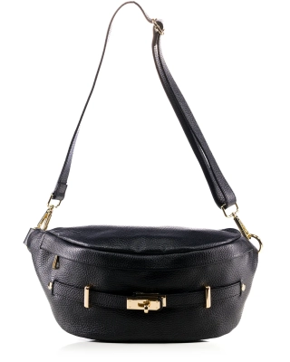 Reyne Bum Bag, Black Color