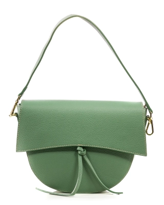 Wallace Saddle Bag, Mint Green Color