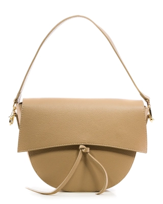 Wallace Saddle Bag, Taupe Color