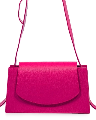 Louisiana Flap Bag, Fuchsia Color