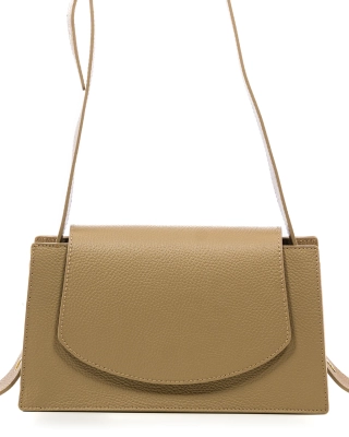 Louisiana Flap Bag, Taupe Color