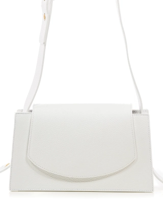 Louisiana Flap Bag, White Color