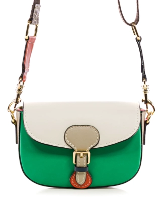 Jump In Flap Bag, Multicolored