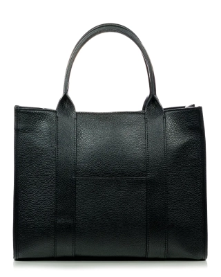 Coverage Tote Bag, Black Color