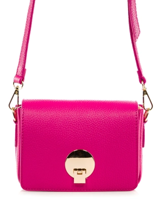 This Is Your Sign Flap Bag, Fuchsia Color