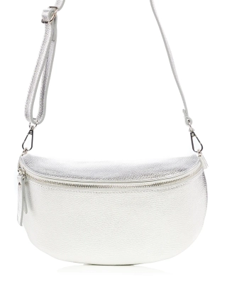 All That Glitters Bum Bag, Silver Color