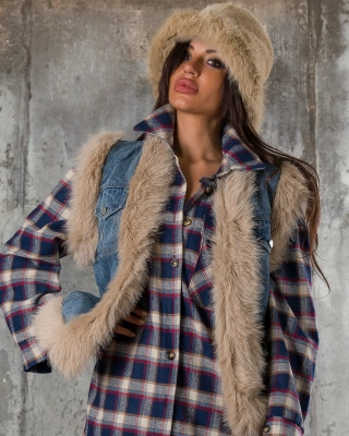 Loud & Clear Hat, Ecru Color