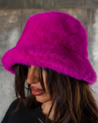 Berry Candy Hat, Fuchsia color