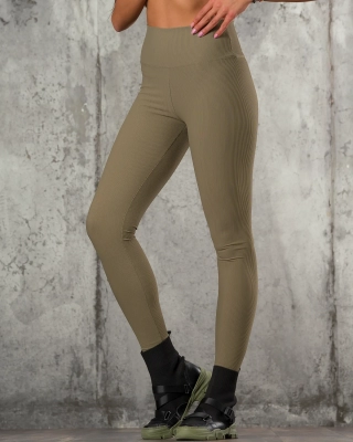Coded Leggings, Military Color
