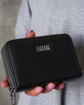 Covergirl Wallet, Black Color