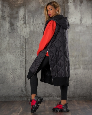 Amara Vest, Black Color