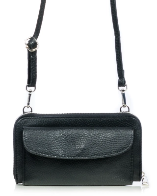 Global Citizen Wallet Bag, Black Color