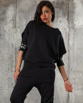 Combination Top, Black Color