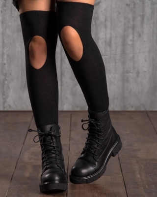 One of a Kind Leg Warmers, Black Color