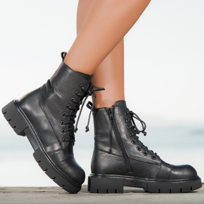 Enterprise Combat Boots, Black Color