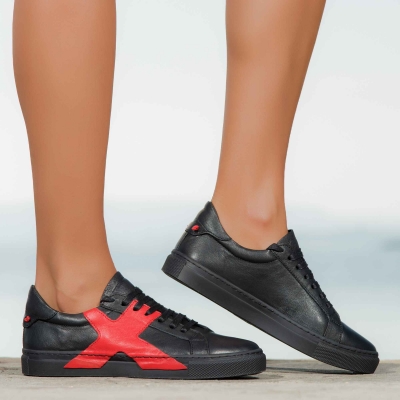 Go Flex Sneakers, Black Color