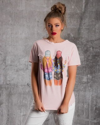 BFF T-Shirt, Pink Color