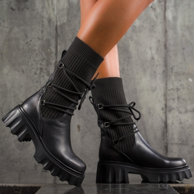 Road Boots, Black Color