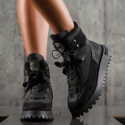 Confidence Ankle Boots, Black Color